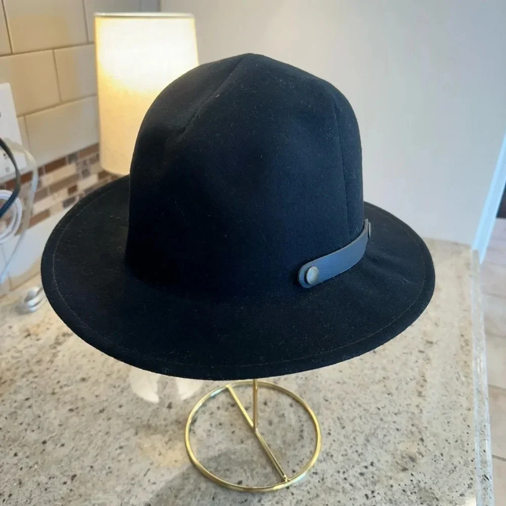 Wool Bailey Ultra Lite Packer Men’s Black Vintage Wool Hat